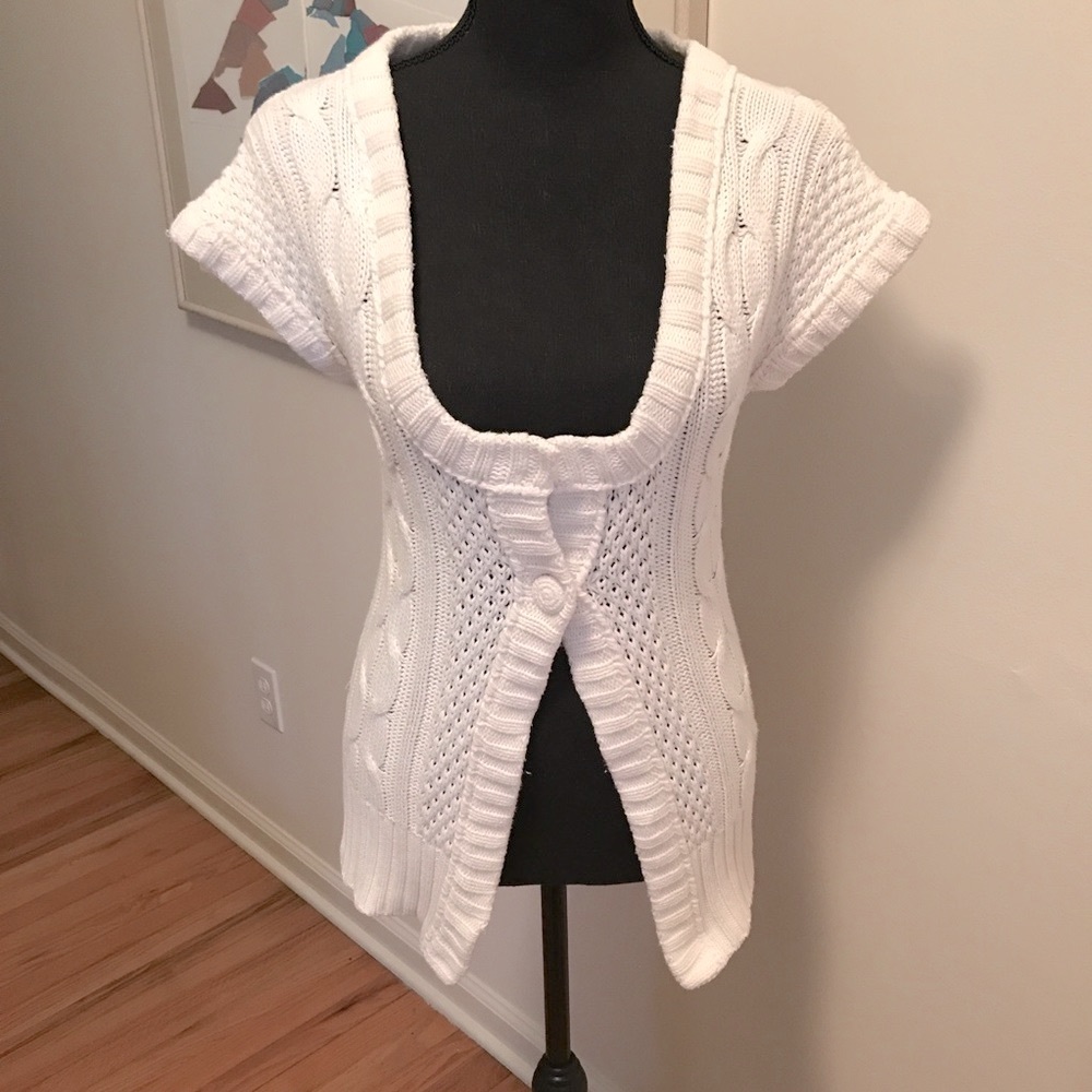 Mossimo Suppy Co. Chunky Cable Knit Cardigan Size XS